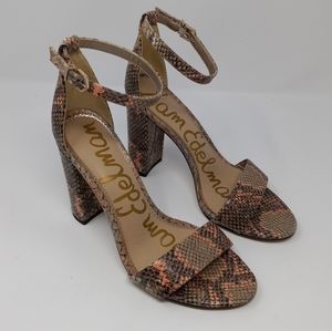 Sam Edelman Yaro Sandal Nude/Peach Multi Exotic
